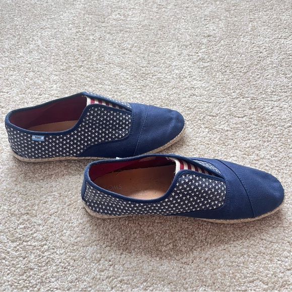 Toms Palmera Americana Canvas shoes sz 10 - Picture 3 of 8